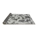 Sideview of Abstract Gray Modern Rug, abs1021gry