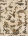 Machine Washable Abstract Dark Gold Brown Rug, wshabs1021