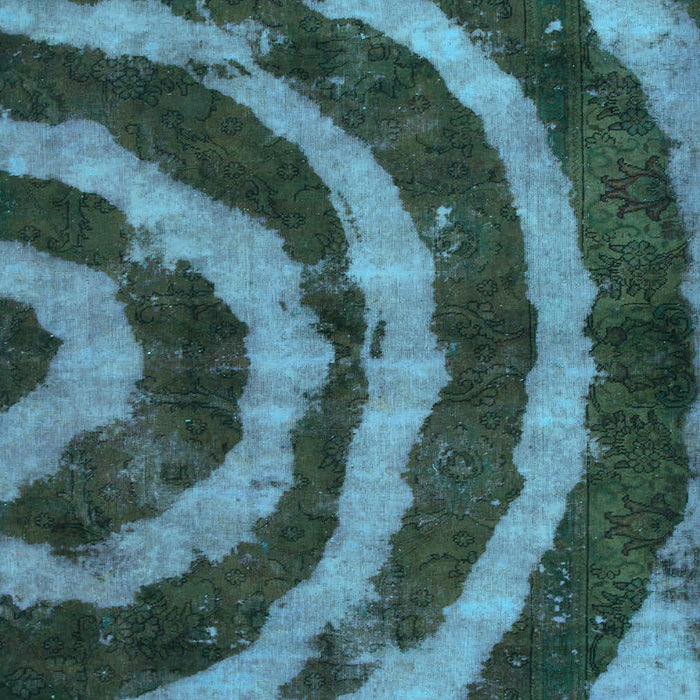 Abstract Light Blue Modern Rug, abs1022lblu