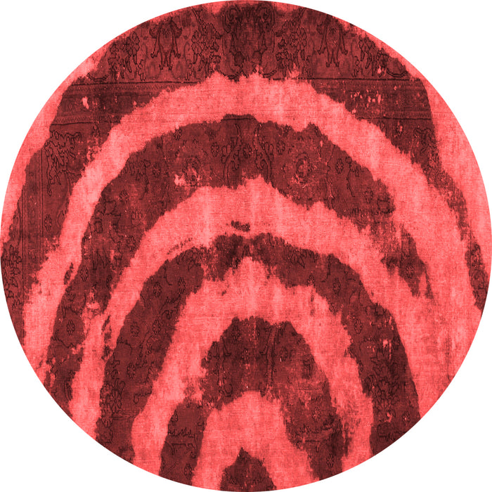 Abstract Red Modern Rug, abs1022red