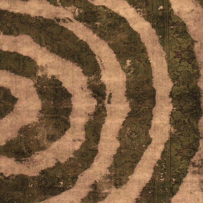 Abstract Brown Modern Rug, abs1022brn