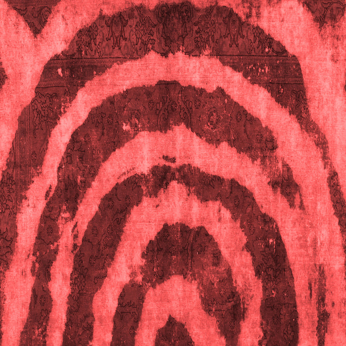 Abstract Red Modern Rug, abs1022red