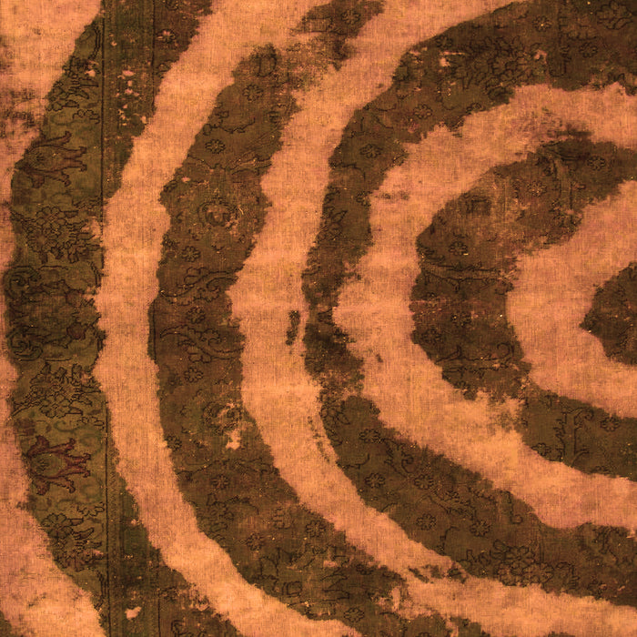 Abstract Orange Modern Rug, abs1022org