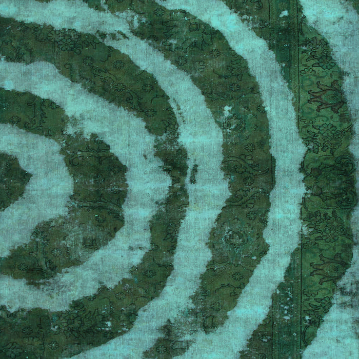 Abstract Turquoise Modern Rug, abs1022turq