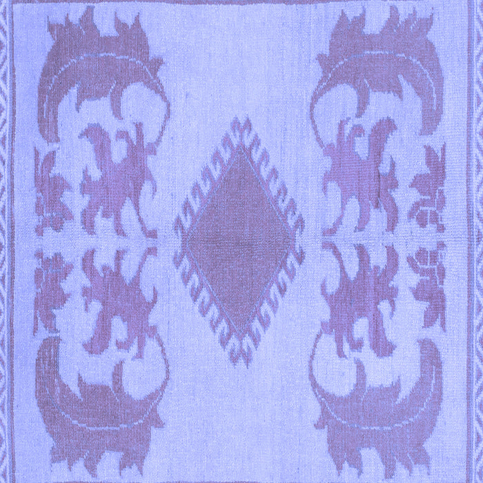 Square Machine Washable Abstract Blue Modern Rug, wshabs1023blu