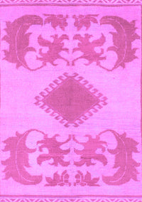 Abstract Purple Modern Rug, abs1023pur