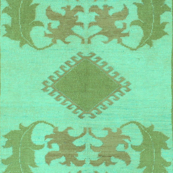 Machine Washable Abstract Turquoise Modern Area Rugs, wshabs1023turq