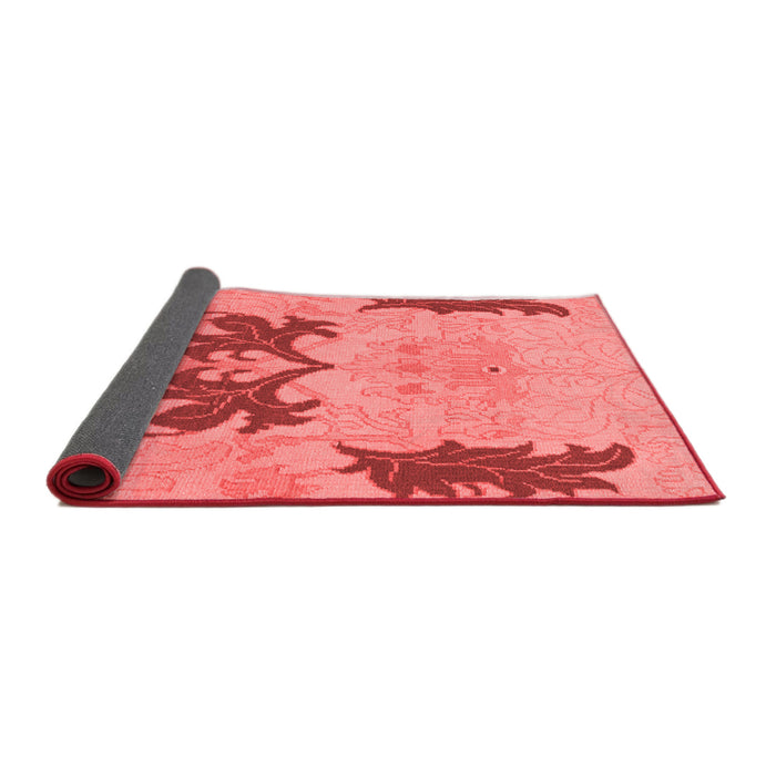 Abstract Red Modern Area Rugs
