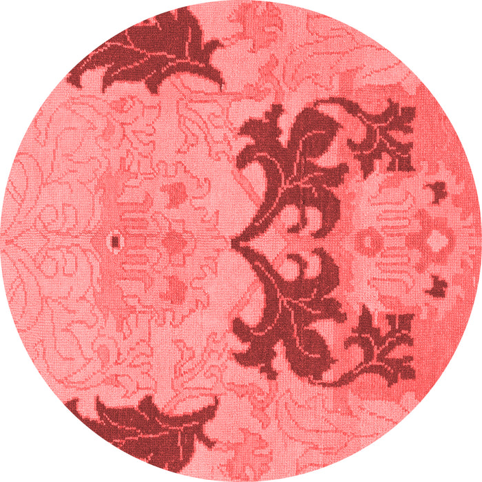 Machine Washable Abstract Red Modern Rug, wshabs1024red