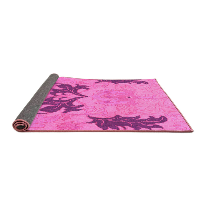 Sideview of Abstract Pink Modern Rug, abs1024pnk