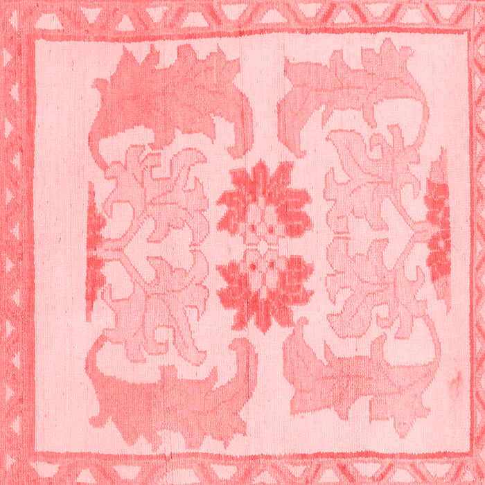 Machine Washable Abstract Red Modern Rug, wshabs1025red