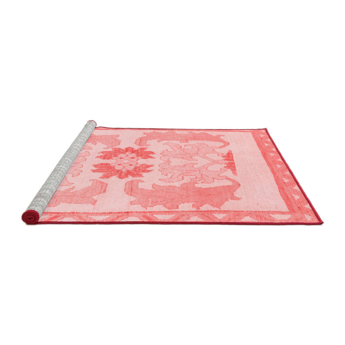 Modern Red Washable Rugs