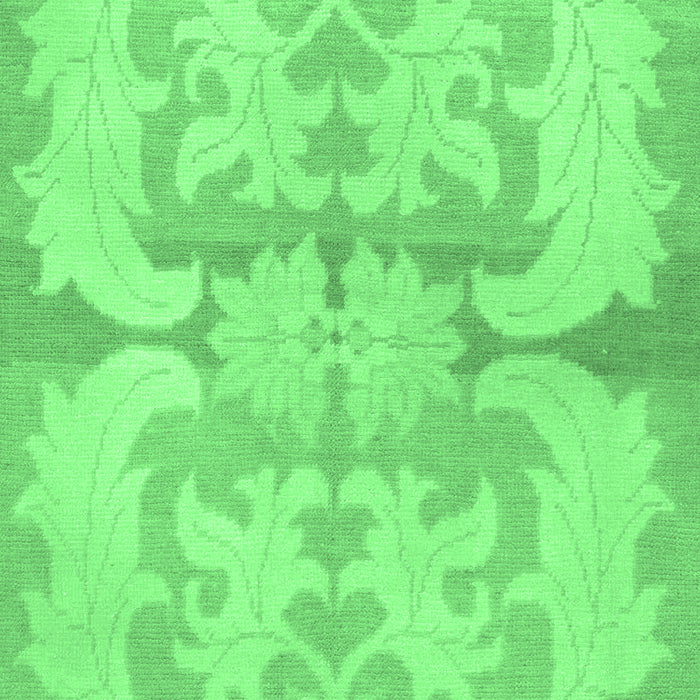 Machine Washable Abstract Emerald Green Modern Area Rugs, wshabs1026emgrn