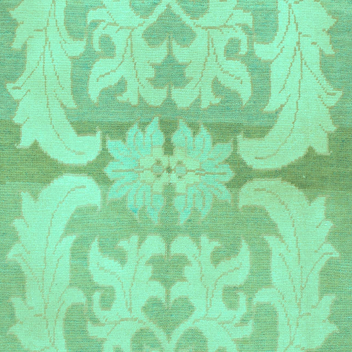 Machine Washable Abstract Turquoise Modern Area Rugs, wshabs1026turq