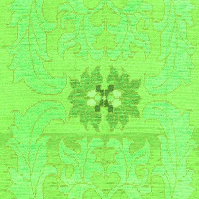 Machine Washable Abstract Green Modern Area Rugs, wshabs1027grn