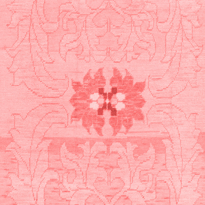 Machine Washable Abstract Red Modern Rug, wshabs1027red