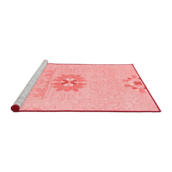 Modern Red Washable Rugs