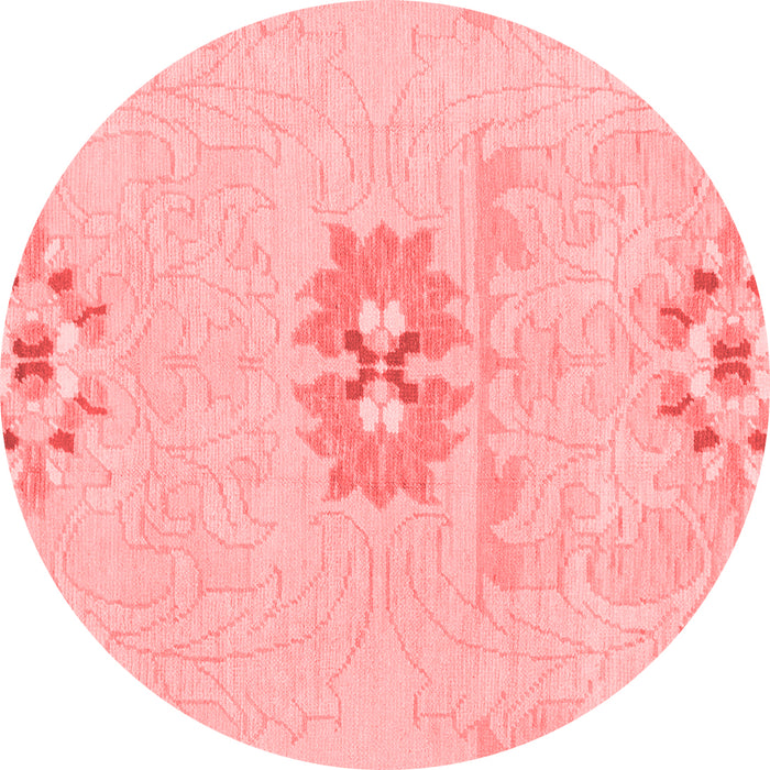 Machine Washable Abstract Red Modern Rug, wshabs1027red