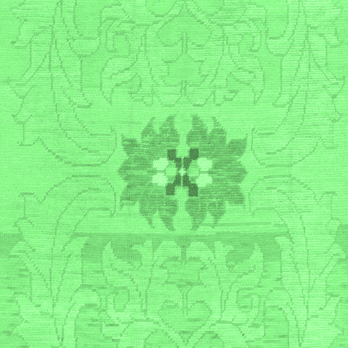 Machine Washable Abstract Emerald Green Modern Area Rugs, wshabs1027emgrn