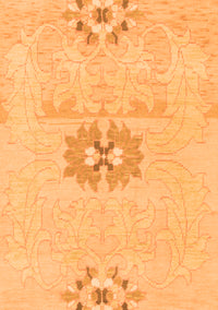 Abstract Orange Modern Rug, abs1027org