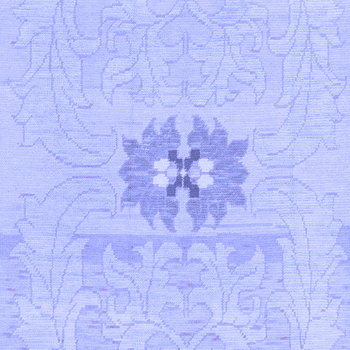 Machine Washable Abstract Blue Modern Rug, wshabs1027blu