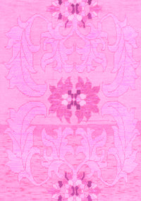 Abstract Pink Modern Rug, abs1027pnk