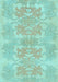 Machine Washable Abstract Light Blue Modern Rug, wshabs1029lblu