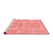 Modern Red Washable Rugs