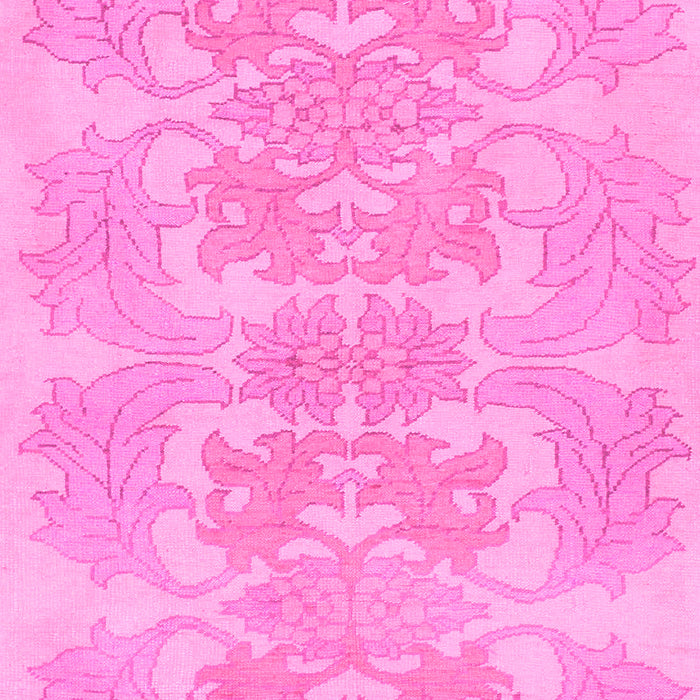 Machine Washable Abstract Pink Modern Rug, wshabs1029pnk