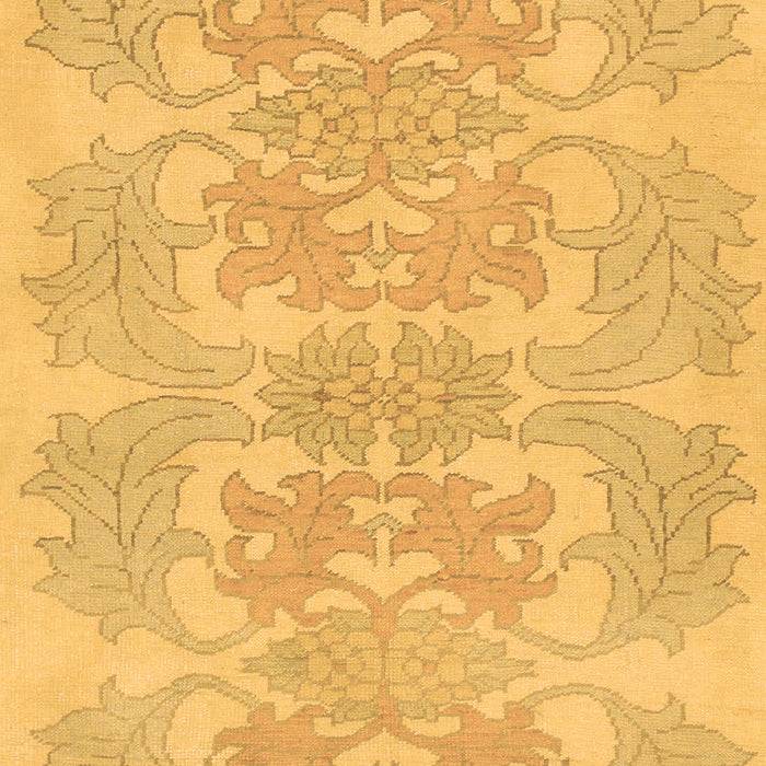 Machine Washable Abstract Brown Modern Rug, wshabs1029brn