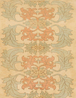 Abstract Yellow Modern Rug, abs1029