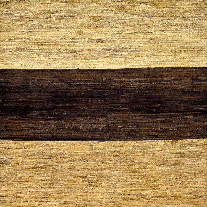 Square Machine Washable Abstract Sepia Brown Rug, wshabs102