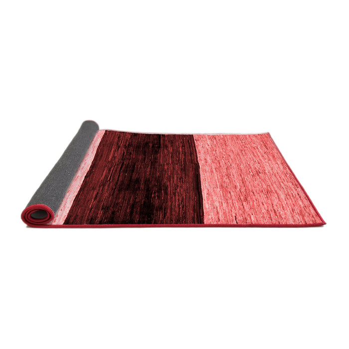 Abstract Red Modern Area Rugs