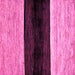 Square Abstract Pink Modern Rug, abs102pnk