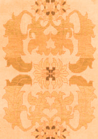 Abstract Orange Modern Rug, abs1030org