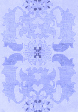 Abstract Blue Modern Rug, abs1030blu