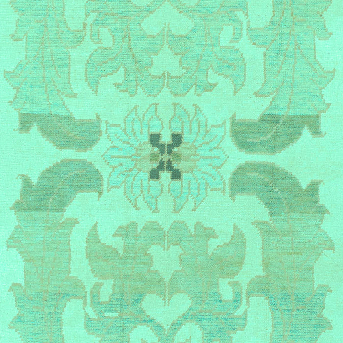 Abstract Turquoise Modern Rug, abs1030turq