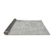 Sideview of Abstract Gray Modern Rug, abs1031gry