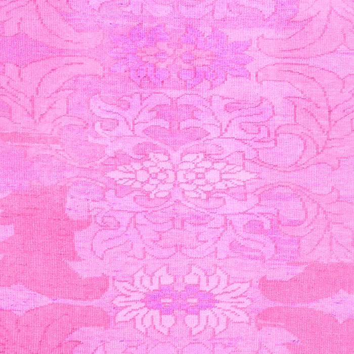 Machine Washable Abstract Pink Modern Rug, wshabs1031pnk