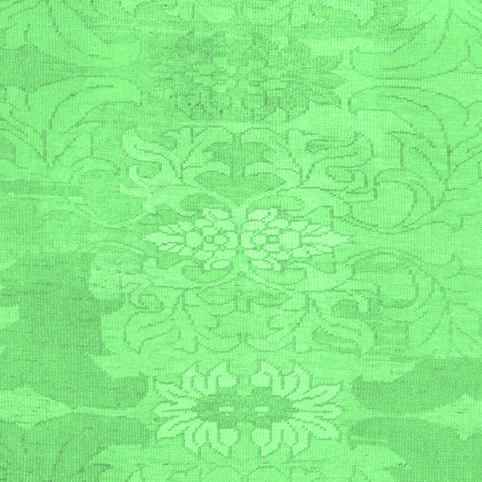 Machine Washable Abstract Emerald Green Modern Area Rugs, wshabs1031emgrn