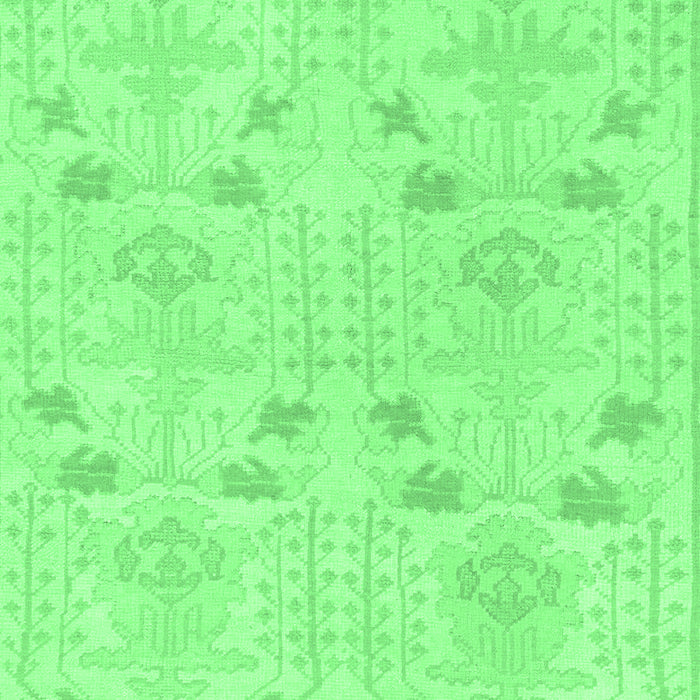 Machine Washable Abstract Emerald Green Modern Area Rugs, wshabs1032emgrn