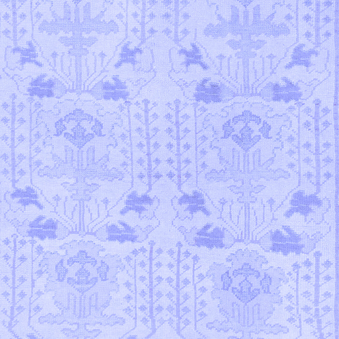 Machine Washable Abstract Blue Modern Rug, wshabs1032blu