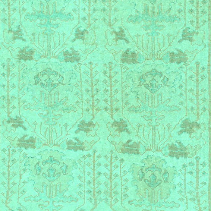 Abstract Turquoise Modern Rug, abs1032turq