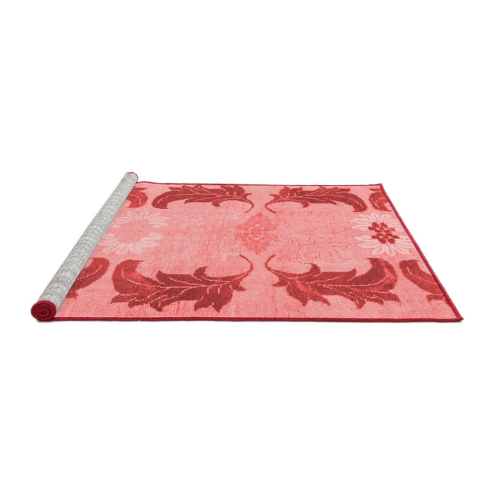 Modern Red Washable Rugs