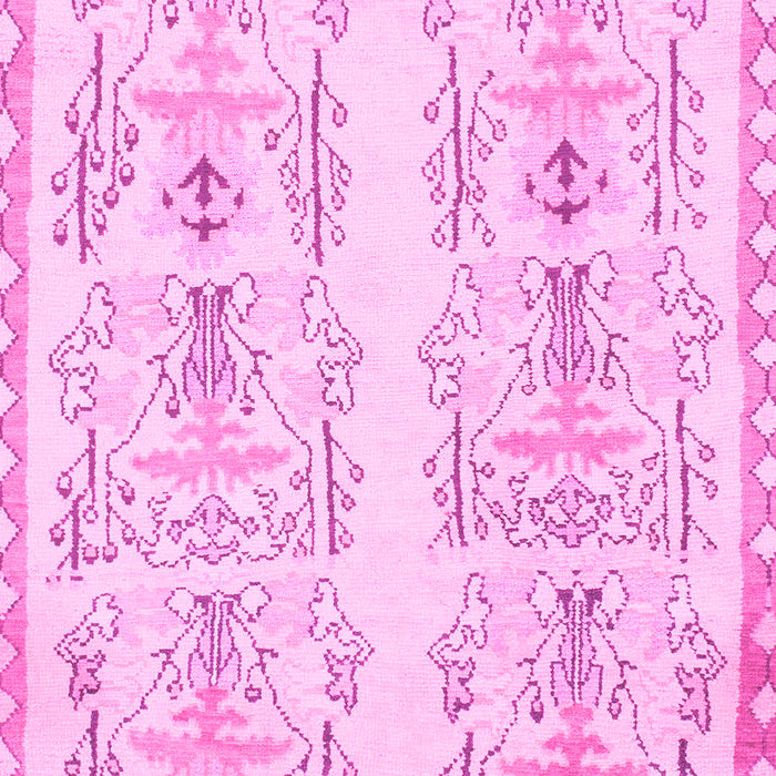 Abstract Pink Modern Rug, abs1034pnk