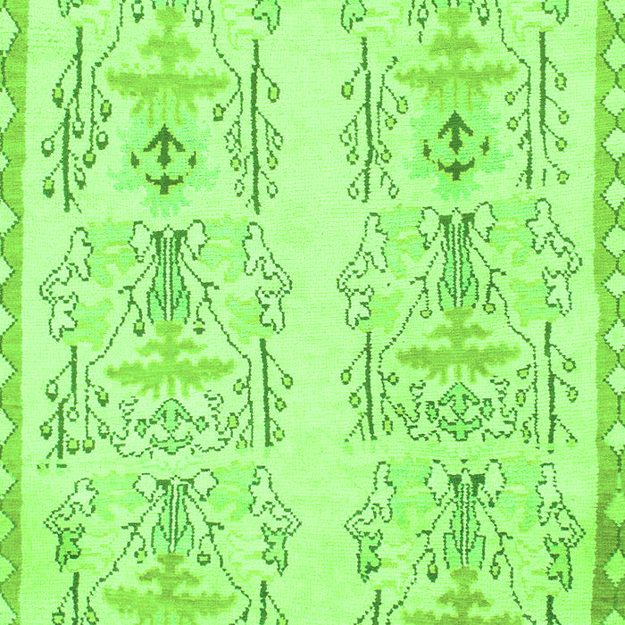 Machine Washable Abstract Green Modern Area Rugs, wshabs1034grn