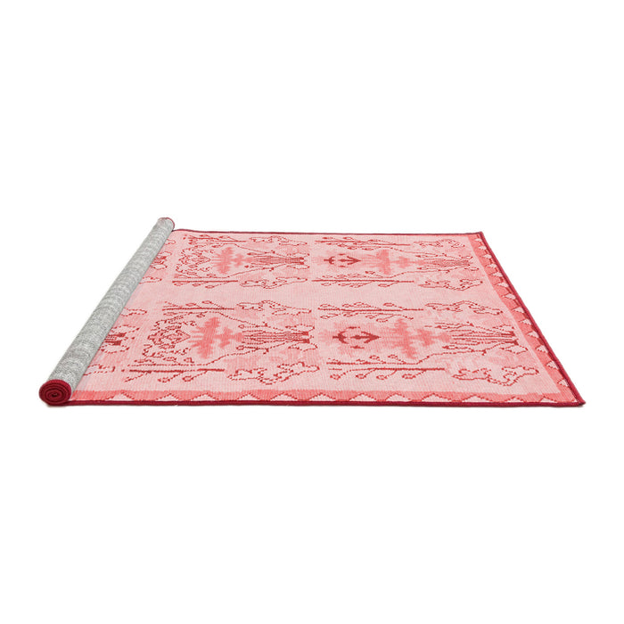 Modern Red Washable Rugs