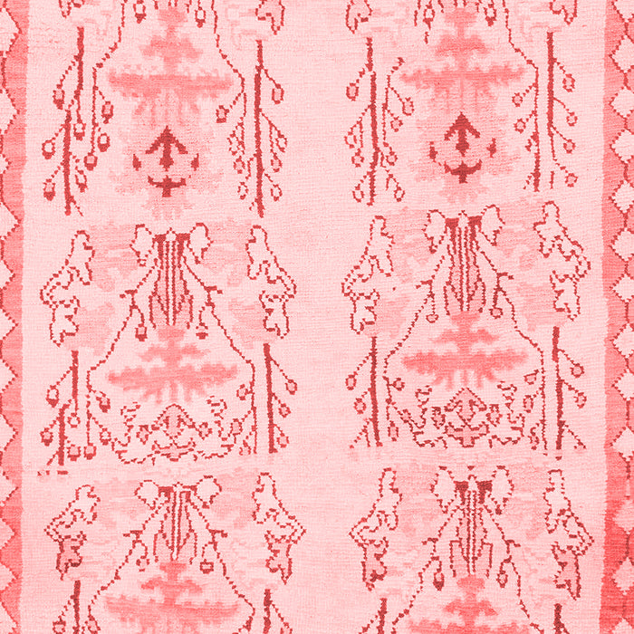 Machine Washable Abstract Red Modern Rug, wshabs1034red