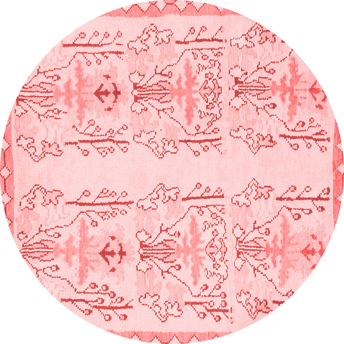 Machine Washable Abstract Red Modern Rug, wshabs1034red