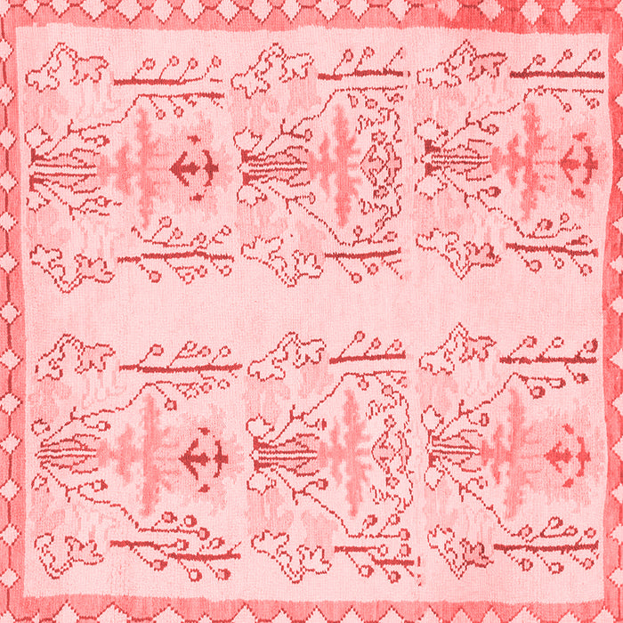 Machine Washable Abstract Red Modern Rug, wshabs1034red